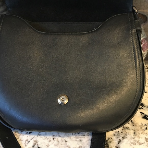 Furla Black Bag  9 1/2 High, 11 Wide - Picture 3 of 8
